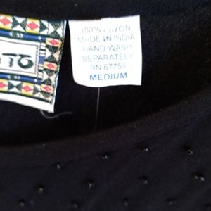 Mosato dress with elephants. Made in India  Size Medium. With tags.